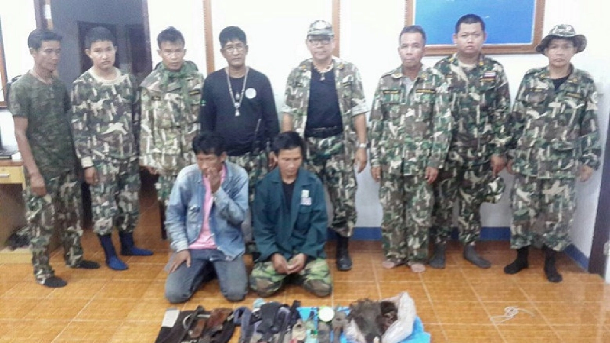 จับ2นายพรานลอบยิงหมูป่าในเขตรักษาพันธุ์สัตว์ป่าน้ำปาด