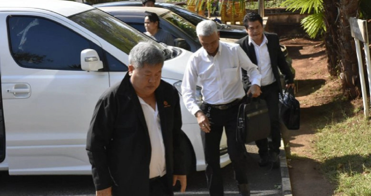 "เจ้าสัว-พร้อมพวก"รายงานตัวศาลจ.ทองผาภูมิ