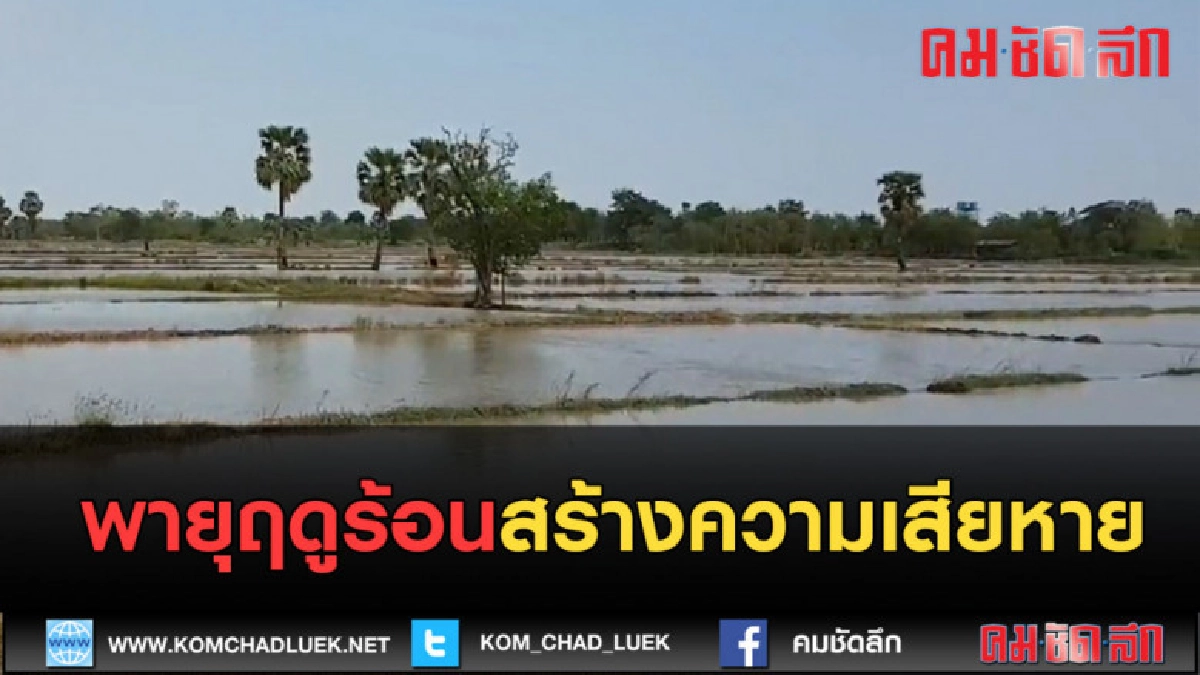 (คลิปข่าว) พายุฤดูร้อนสร้างความเสียหาย