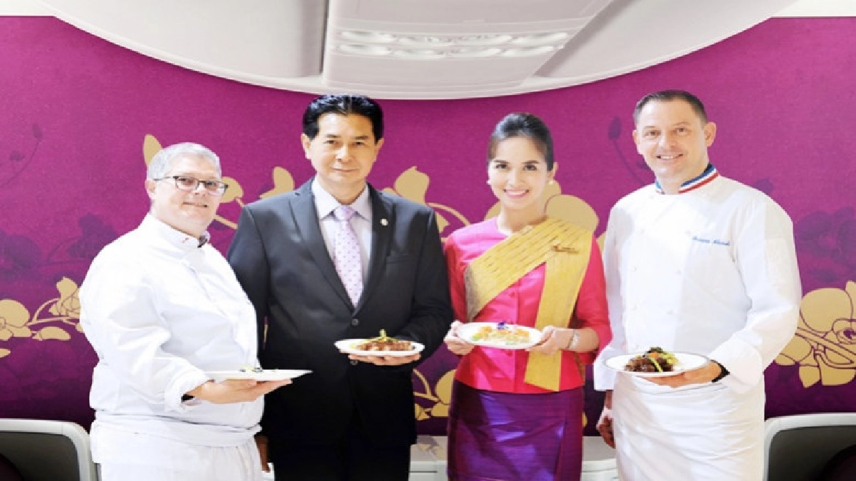 "บินไทย"จับมือ"มิชลินสตาร์"เสิร์ฟเมนูติดดาวบนเครื่อง