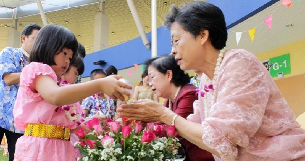 ไทยอินเตอร์เนชั่นแนลสกูลจัดสงกรานต์ย้อนอดีต ไทยอินเตอร์เนชั่นแนลสกูลจัดสงกรานต์ย้อนอดีต