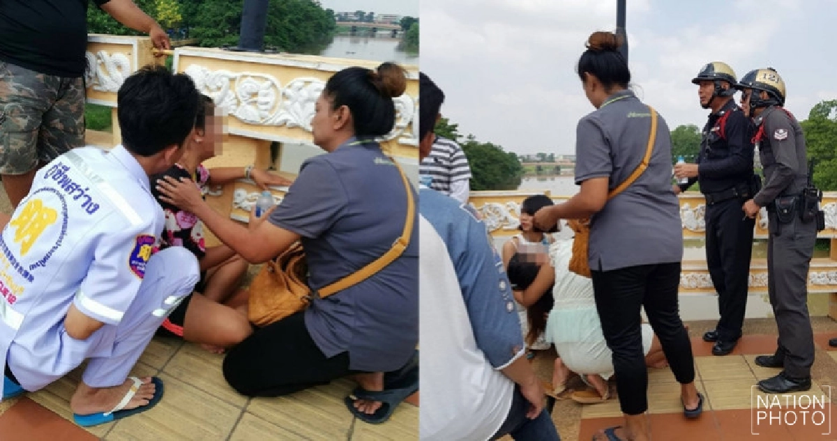 น้อยใจครอบครัวคิดสั้นโดดน้ำหวังฆ่าตัวตาย !! น้อยใจครอบครัวคิดสั้นโดดน้ำหวังฆ่าตัวตาย !!