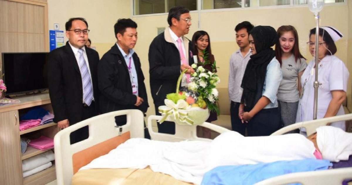 อธิบดีกรมกิจการสตรีรุดเยี่ยมเหยื่อไลฟ์สดซ้อมโหด 