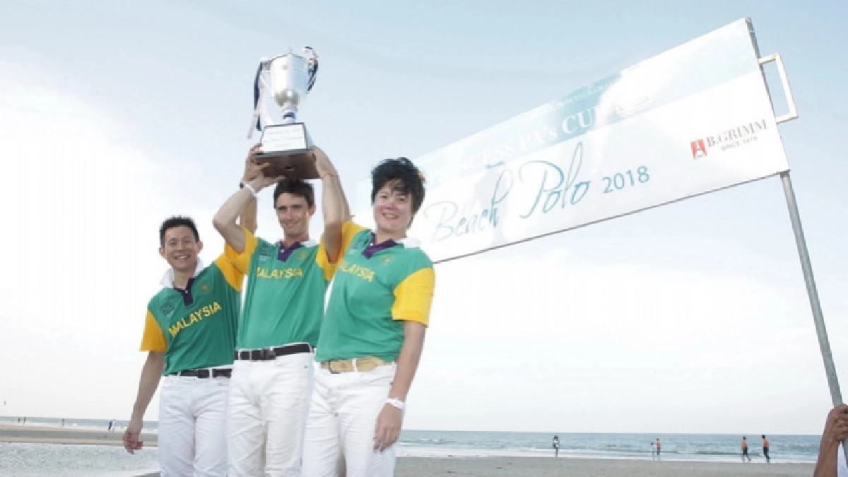 บีชโปโลส่งต่อกำลังใจ