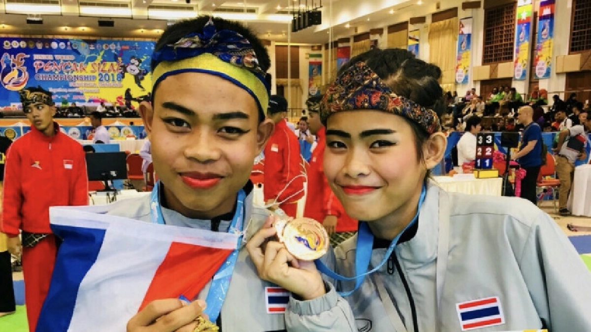 ไทยคว้า 2 ทองปันจักสีลัตเยาวชนโลก 