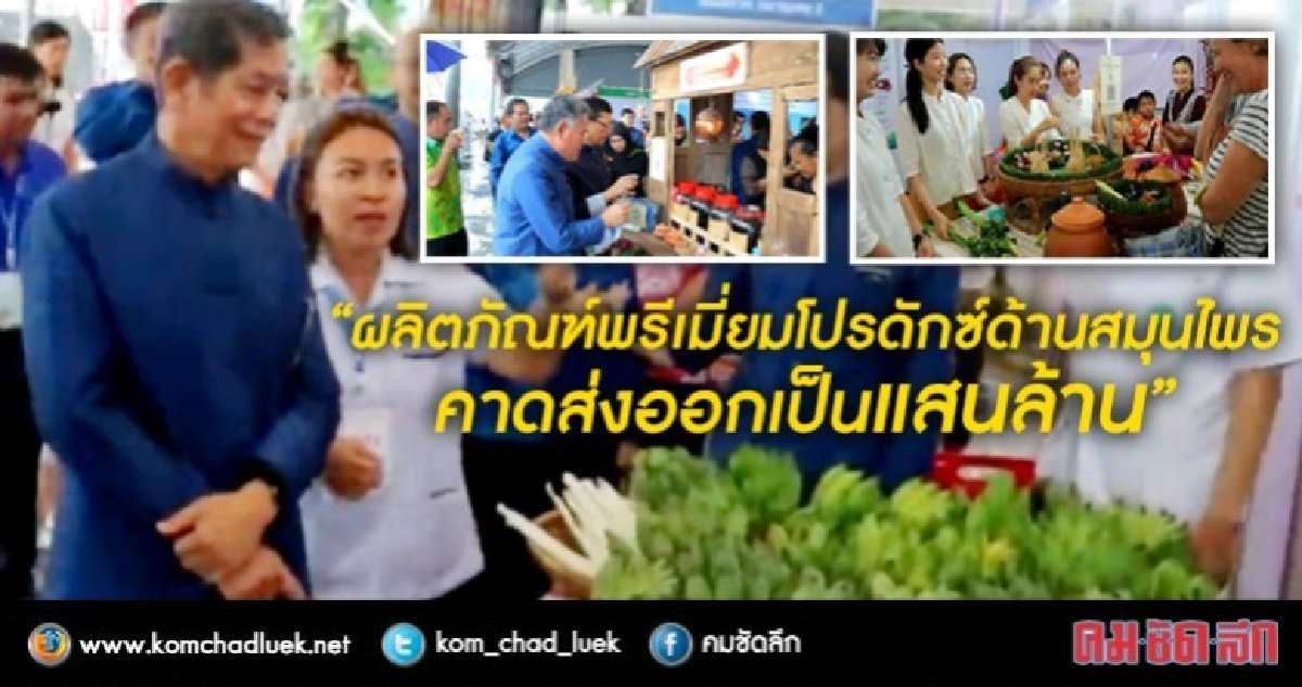 คึกคัก!! มหกรรมการแพทย์แผนไทยฯ(ชมคลิป)