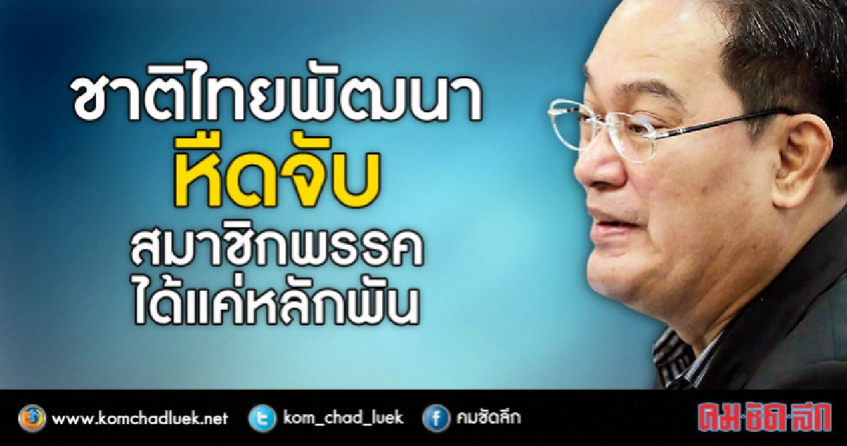 "นิกร" ระบุสมาชิกพรรคต้องหลักหมื่น "นิกร" ระบุสมาชิกพรรคต้องหลักหมื่น