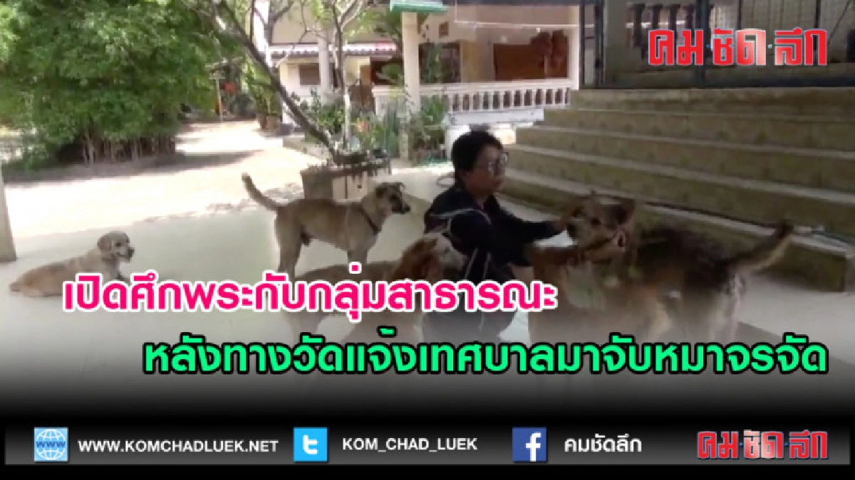 (คลิปข่าว)เปิดศึกพระกับกลุ่มสาธารณะโครงการช่วยเหลือสัตว์ (คลิปข่าว)เปิดศึกพระกับกลุ่มสาธารณะโครงการช่วยเหลือสัตว์