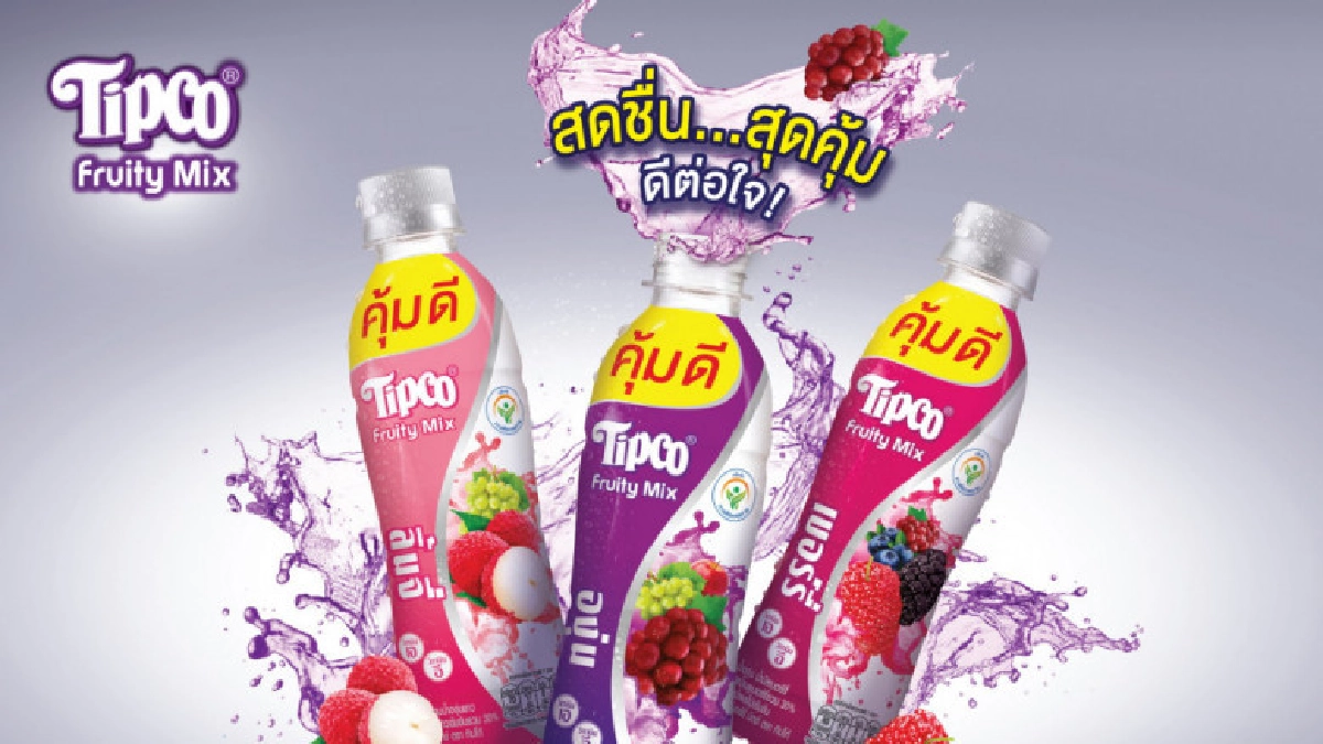 "ทิปโก้ ฟรุ๊ตตี้ มิกซ์"เปิดตัวน้ำผลไม้แบบขวดพกพา 