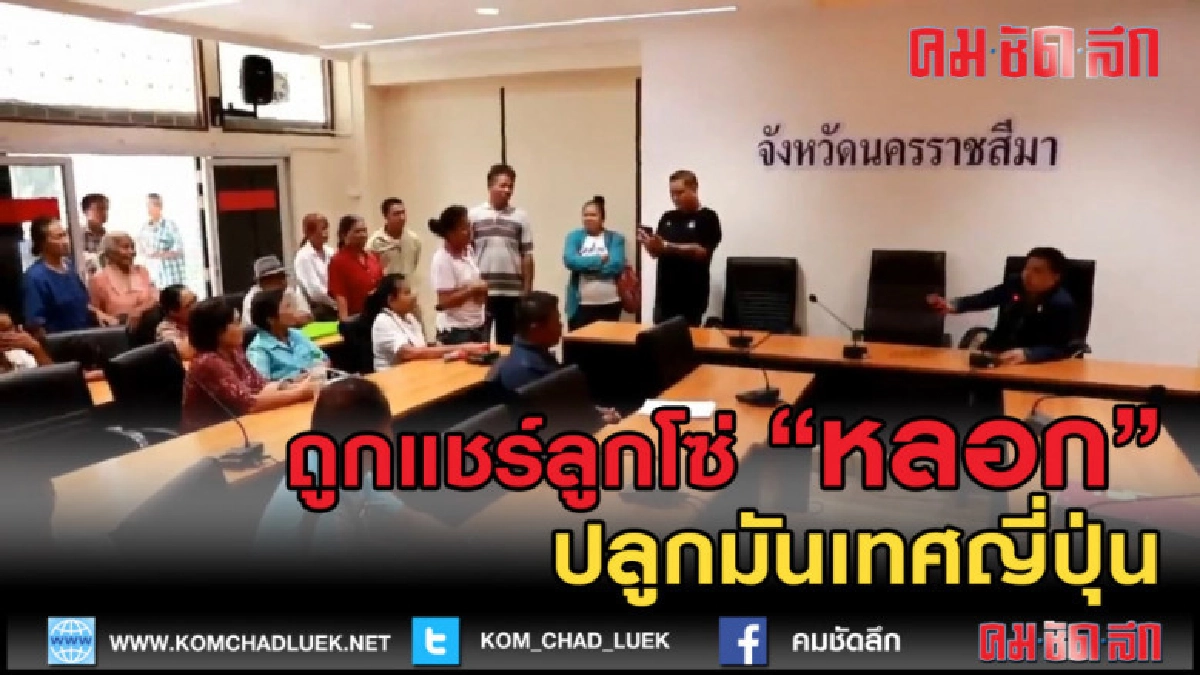 (คลิปข่าว) ถูกแชร์ลูกโซ่ หลอกให้ปลูกมันเทศญี่ปุ่น