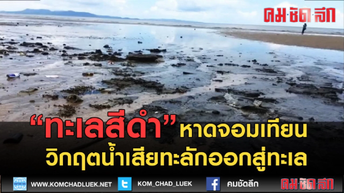 (คลิปข่าว) น้ำเสียทะลักออกสู่ทะเลทั่วชายหาดจอมเทียน (คลิปข่าว) น้ำเสียทะลักออกสู่ทะเลทั่วชายหาดจอมเทียน