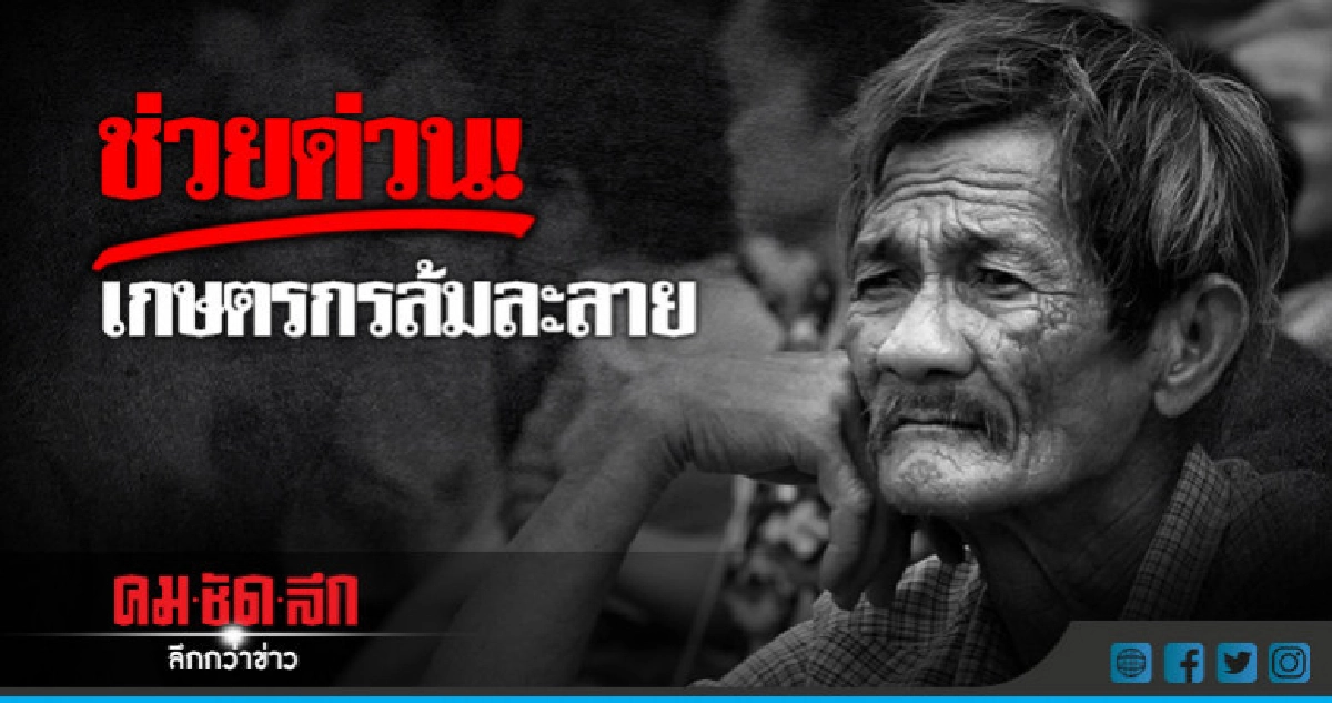 "กฤษฎา"สั่งช่วยด่วน"เกษตรกร"ล้มละลาย "กฤษฎา"สั่งช่วยด่วน"เกษตรกร"ล้มละลาย