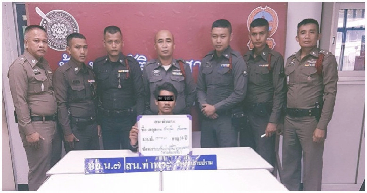สายตรวจสน.ท่าพระ รวบหนุ่มร่วมก๊วนฆ่าผู้ใหญ่บ้าน อุทัยฯ