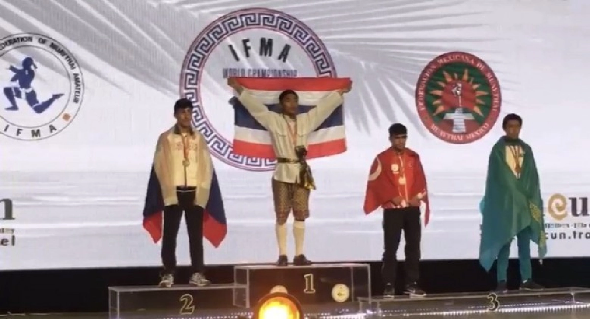 มวยไทยถึงแชมป์โลกแล้ว 