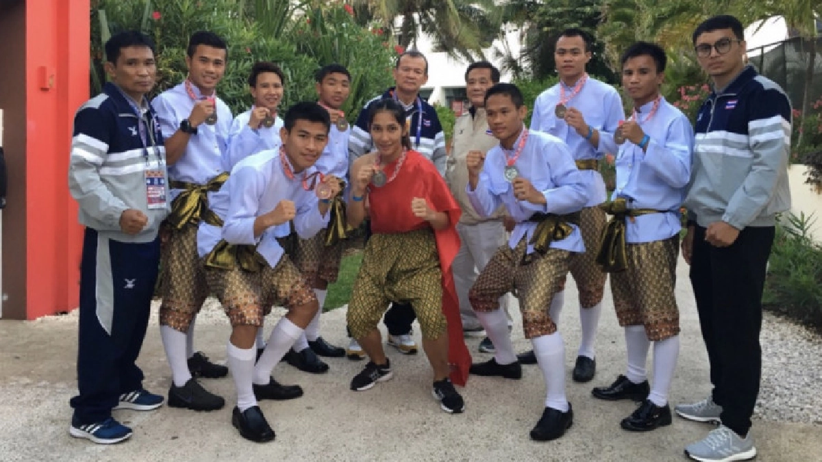 ทัพมวยไทยเบ็ดเสร็จ 5 ทอง ทัพมวยไทยเบ็ดเสร็จ 5 ทอง