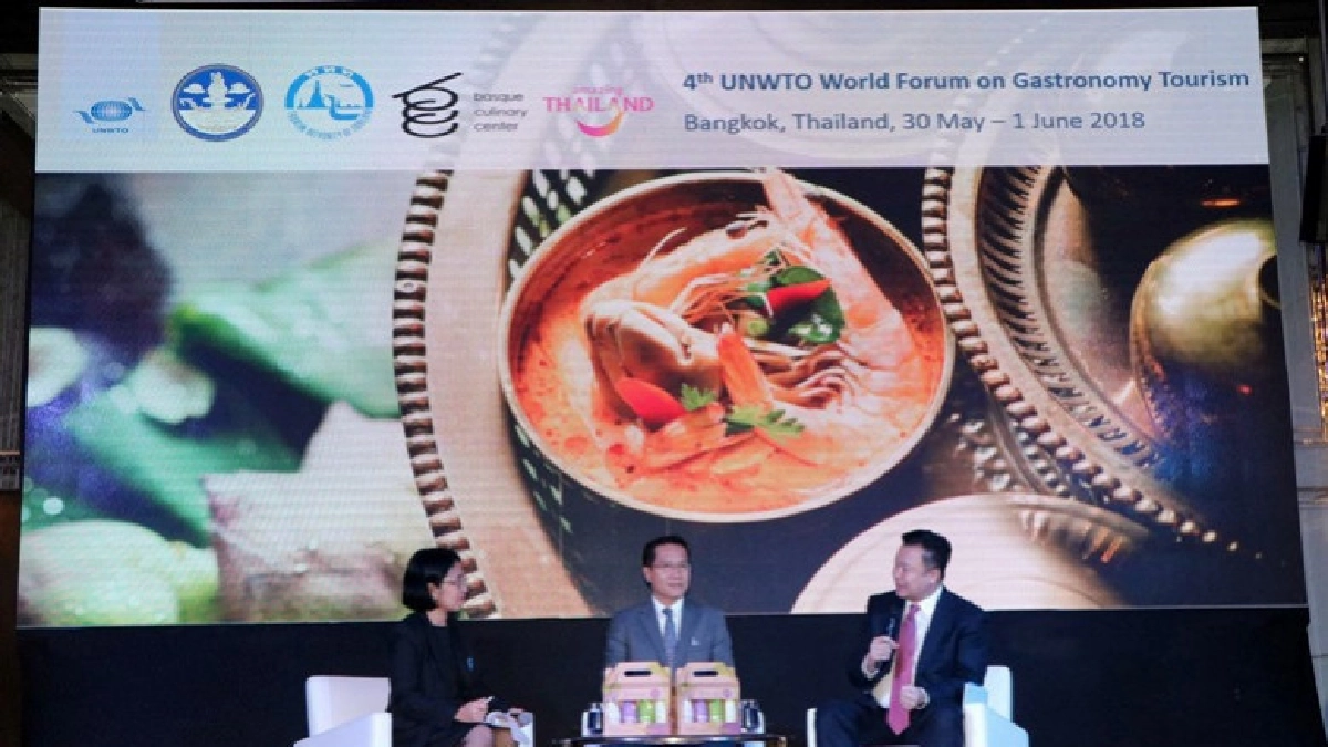 ไทยพร้อมเจ้าภาพ "UNWTO World Forum on Gastronomy Touris" ไทยพร้อมเจ้าภาพ "UNWTO World Forum on Gastronomy Touris"