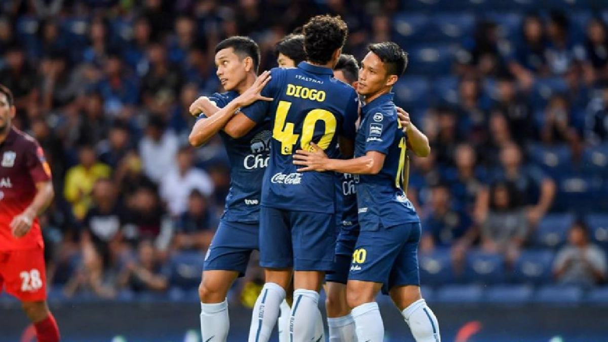 แชมป์เลกแรก!"บุรีรัมย์"ทุบ"แอร์ฟอร์ซ"5-0ยึดจ่าฝูงแน่น แชมป์เลกแรก!"บุรีรัมย์"ทุบ"แอร์ฟอร์ซ"5-0ยึดจ่าฝูงแน่น