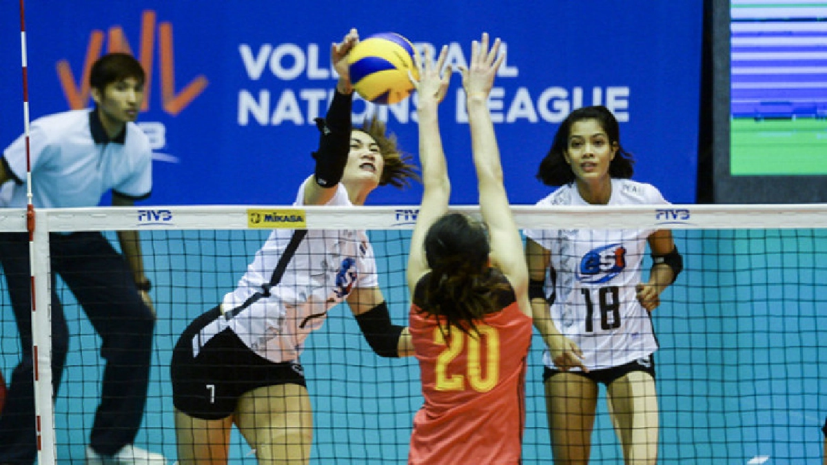 ตบสาวไทยสุดต้านพ่ายเยอรมนี 2-3 เซต ตบสาวไทยสุดต้านพ่ายเยอรมนี 2-3 เซต