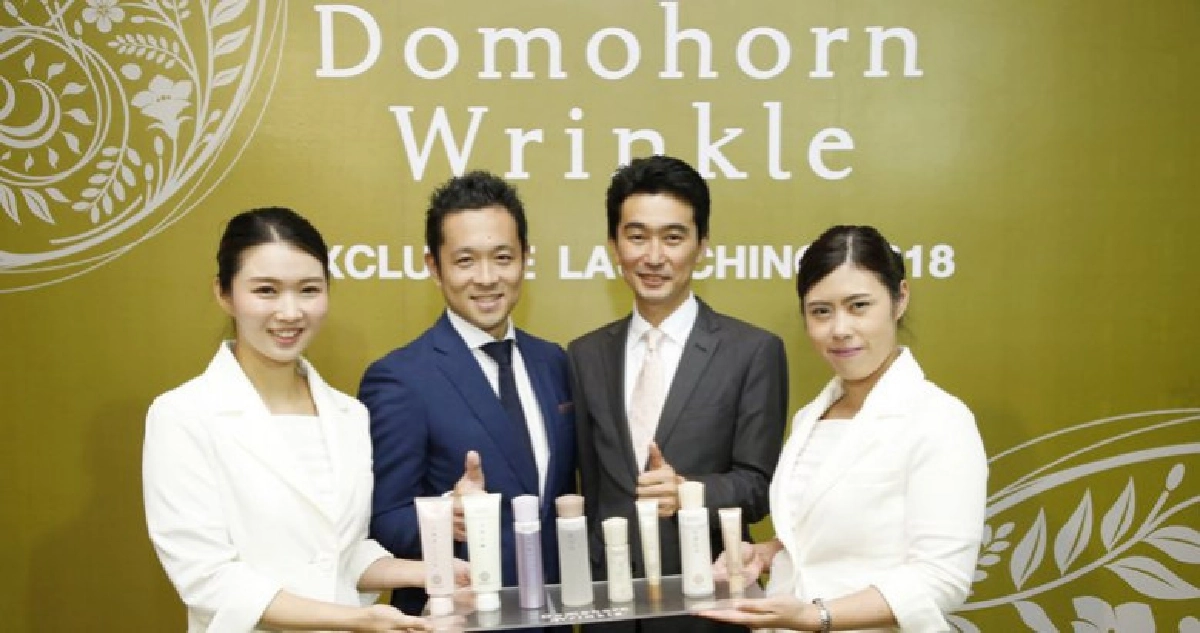 Domohorn Wrinkle จากญี่ปุ่นบุกไทยเขย่าตลาดผลิตภัณฑ์ลดริ้วรอย