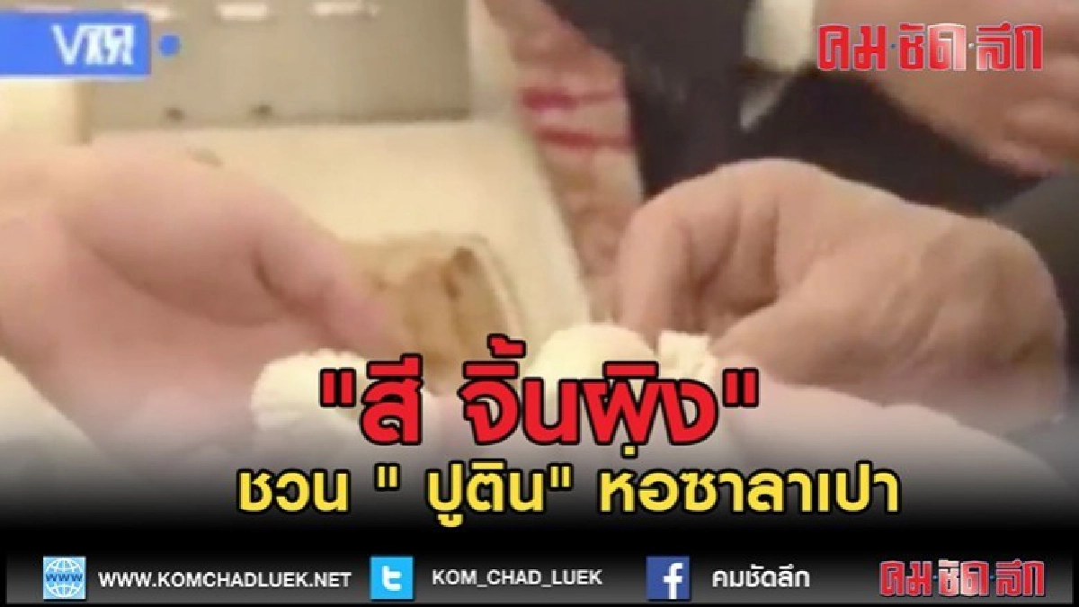 (คลิปข่าว)"สี จิ้นผิง" ชวน " ปูติน" ห่อซาลาเปา (คลิปข่าว)"สี จิ้นผิง" ชวน " ปูติน" ห่อซาลาเปา