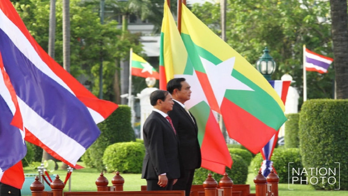 "ไทย-เมียนมา"ย้ำความสัมพันธ์พัฒนาร่วมแนวชายแดน "ไทย-เมียนมา"ย้ำความสัมพันธ์พัฒนาร่วมแนวชายแดน