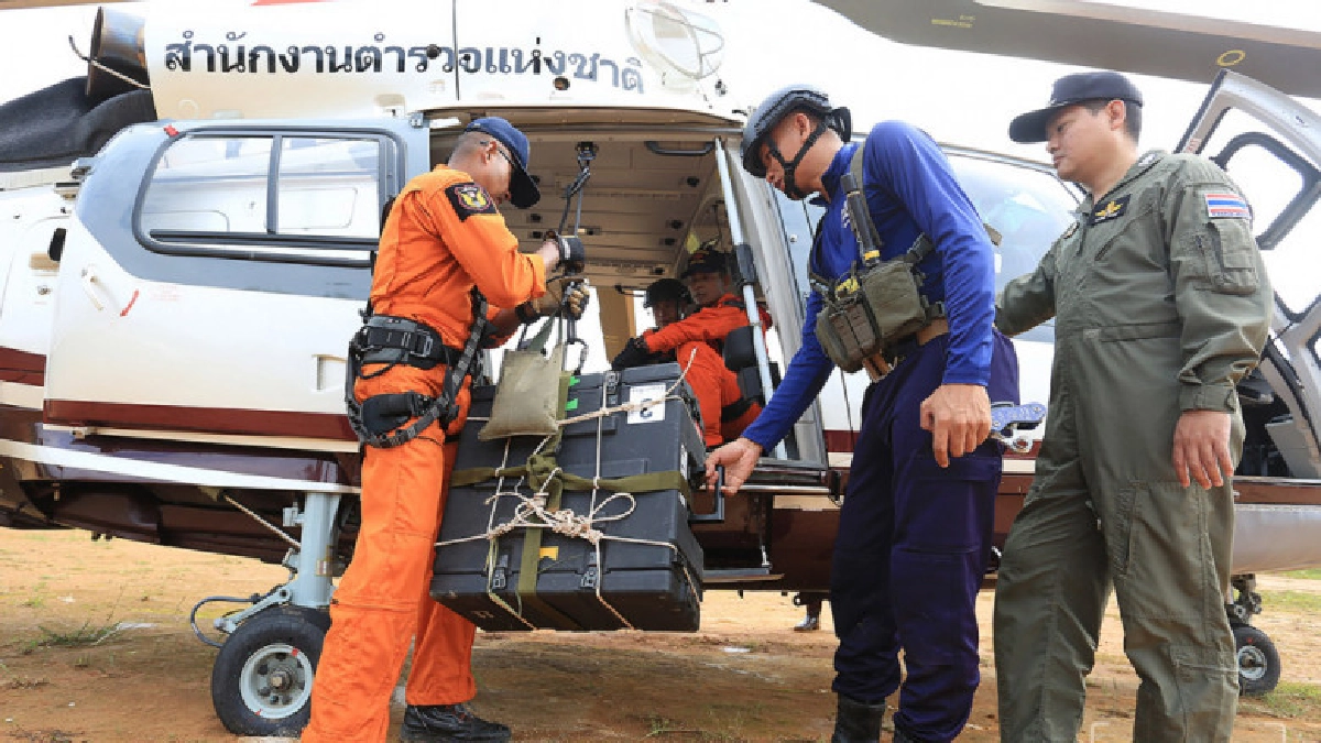ปฏิบัติการค้นหา7วัน"13 ชีวิต"ติดถ้ำหลวง(ภาพชุด)