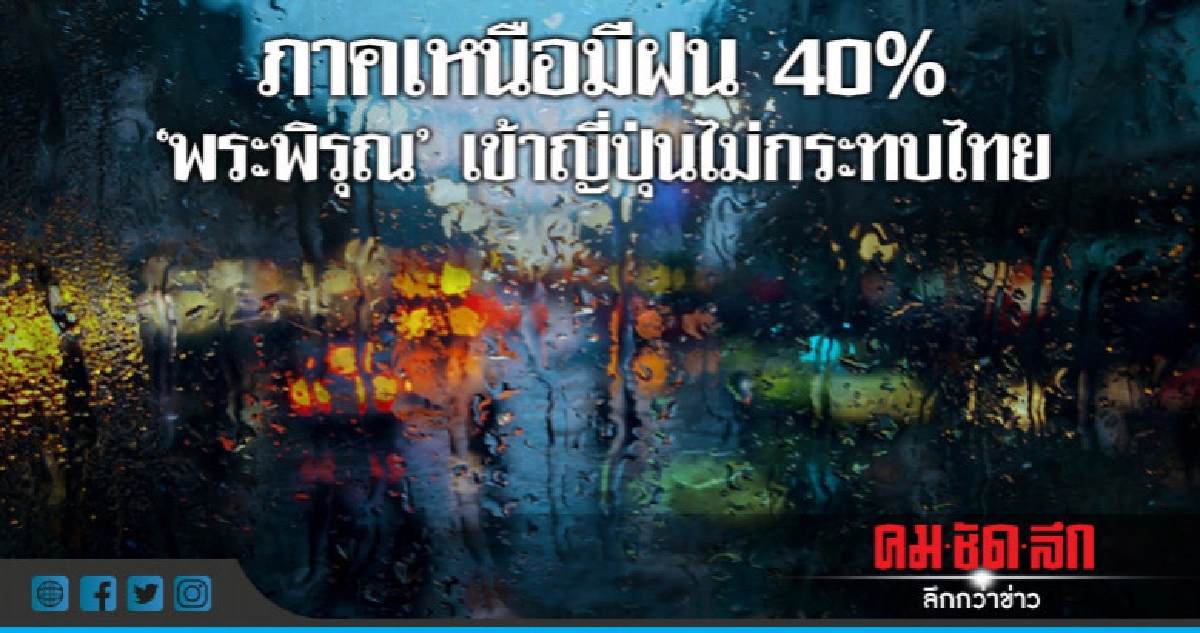 ทั่วไทยมีฝนลดลง !! ทั่วไทยมีฝนลดลง !!