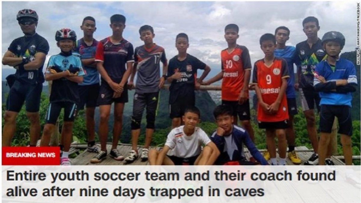 ชาวโลกร่วมยินดีพบทีมหมูป่า 13 ชีวิต ชาวโลกร่วมยินดีพบทีมหมูป่า 13 ชีวิต