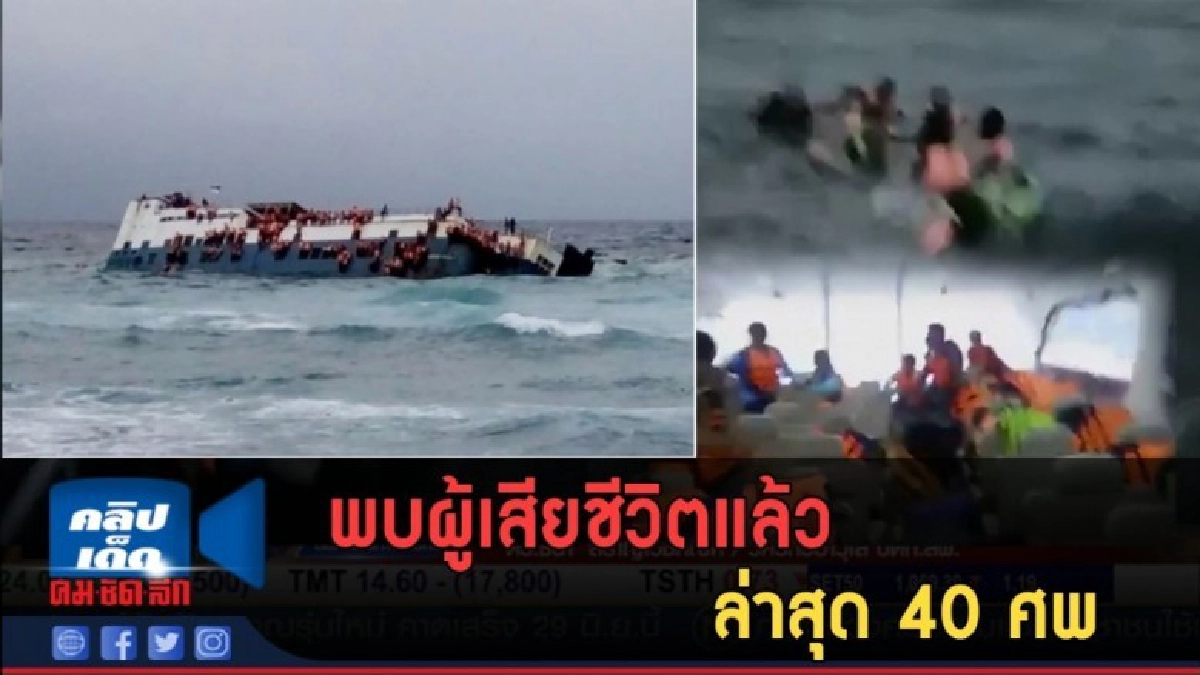 (คลิปข่าว) คืบหน้าล่าสุดพบผู้เสียชีวิตแล้ว 40 ศพ 