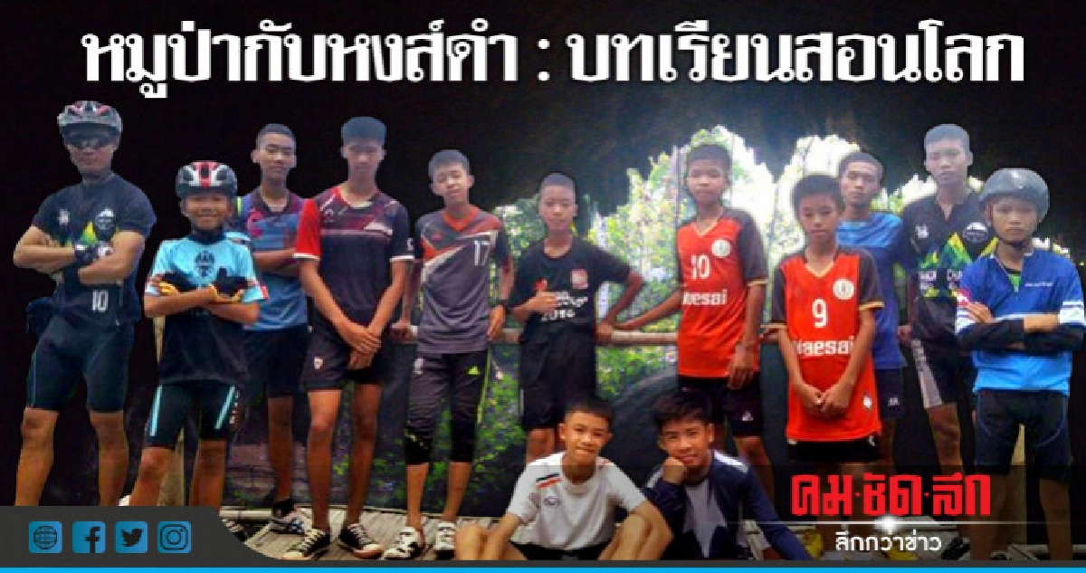 หมูป่ากับหงส์ดำ : บทเรียนสอนโลก หมูป่ากับหงส์ดำ : บทเรียนสอนโลก