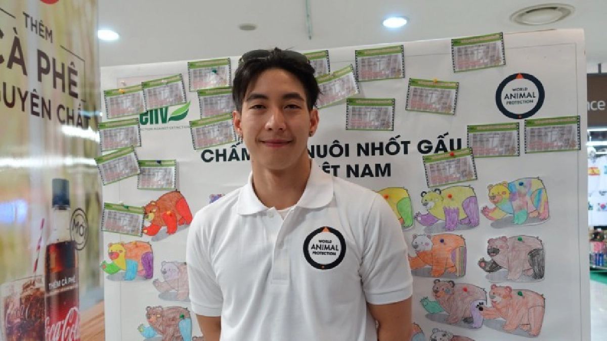 'โตโน่'ลูกผู้ชายตัวจริง ลงพื้นที่ยุติฟาร์มดีหมีในเวียดนาม