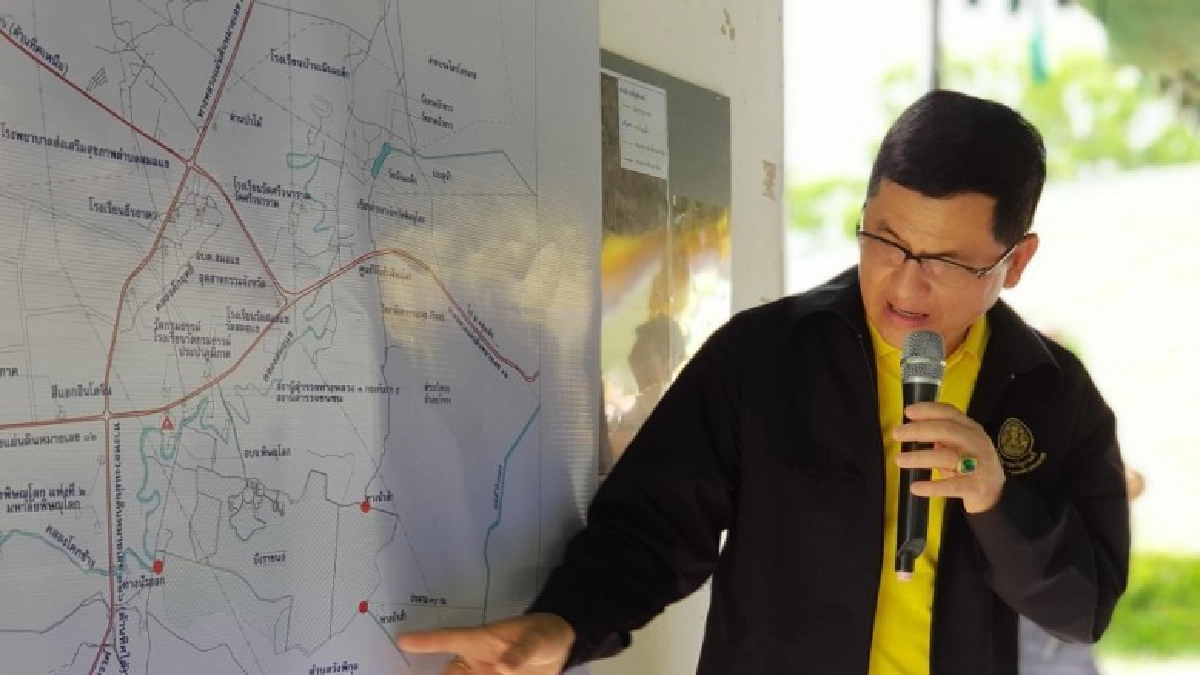 สทนช.ลงพื้นที่สำรวจบึงราชนก จ.พิษณุโลก