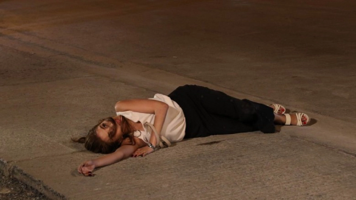 "ใบเตย" ดับสยอง  โดนรถชน (ละคร) 