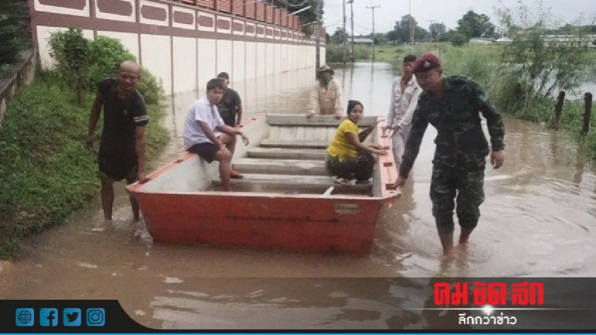 ชาวบ้าน "ท่าสายลวด" ยังคงระวังน้ำท่วม ชาวบ้าน "ท่าสายลวด" ยังคงระวังน้ำท่วม