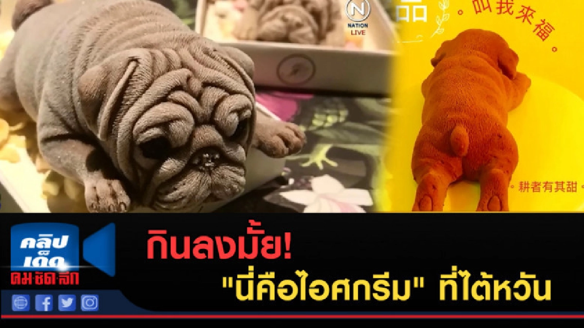 (คลิปข่าว) กินลงมั้ย! "นี่คือไอศกรีม" ที่ไต้หวัน (คลิปข่าว) กินลงมั้ย! "นี่คือไอศกรีม" ที่ไต้หวัน