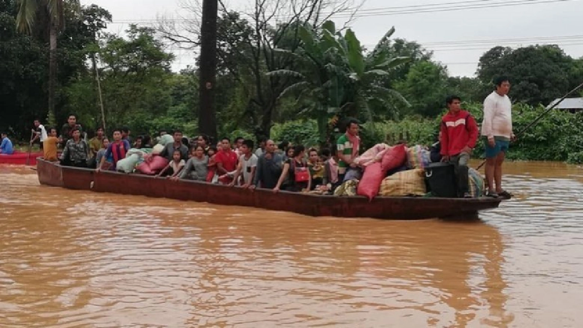 บริษัทเกาหลีพบเขื่อนลาวเสียหาย 1 วันก่อนแตก บริษัทเกาหลีพบเขื่อนลาวเสียหาย 1 วันก่อนแตก
