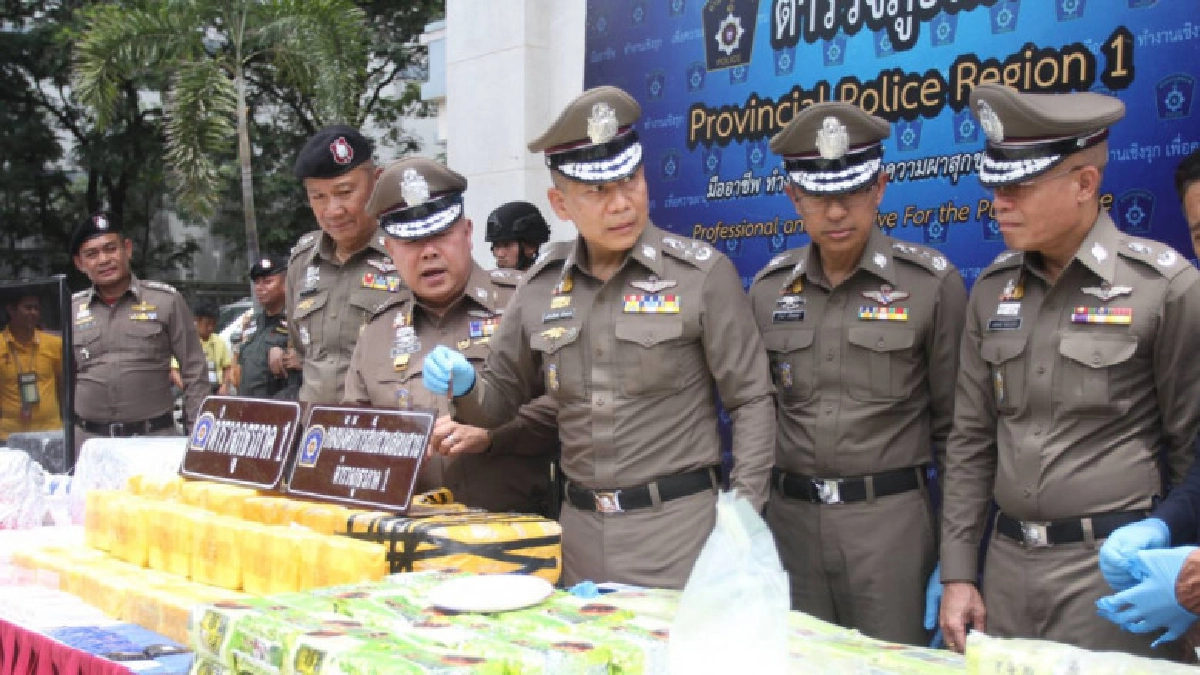 "เฉลิมเกียรติ" แถลงจับเครือข่ายยาเสพติดรายใหญ่