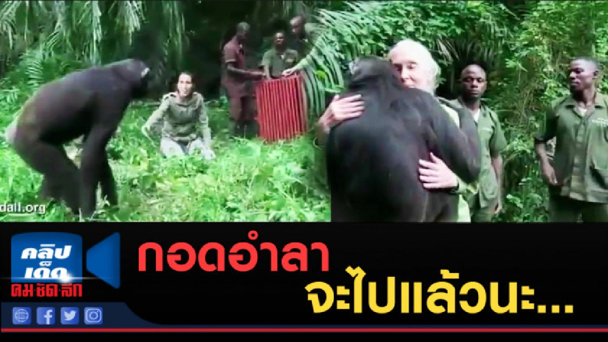 (คลิปข่าว) กอดอำลา จะไปแล้วนะ...
