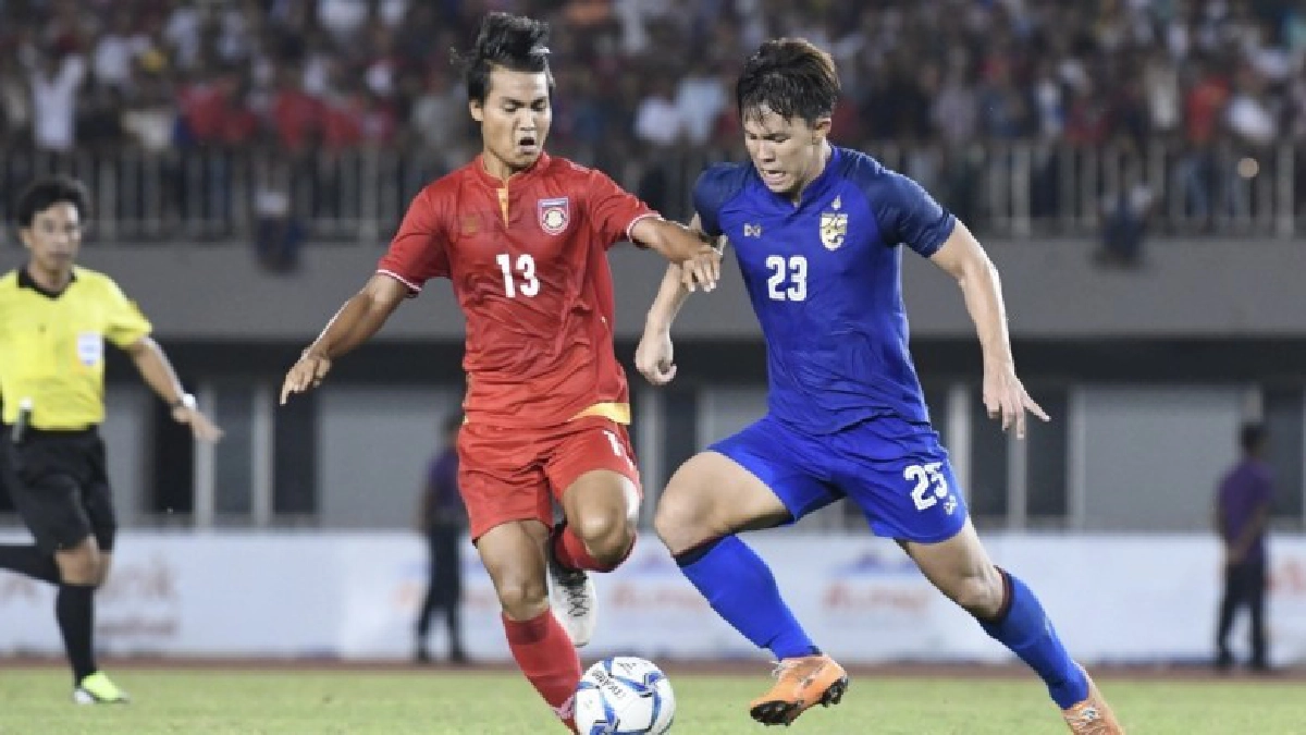 "ช้างศึกปรีโอลิมปิก" พ่าย เมียนมา 1-2 "ช้างศึกปรีโอลิมปิก" พ่าย เมียนมา 1-2