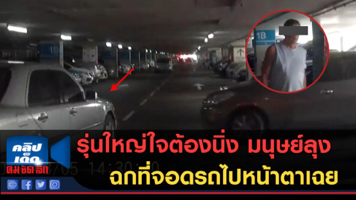 (คลิปข่าว)คอยที่จอดรถอยู่สักพัก ลุงมาจากไหนเนี่ย.... (คลิปข่าว)คอยที่จอดรถอยู่สักพัก ลุงมาจากไหนเนี่ย....