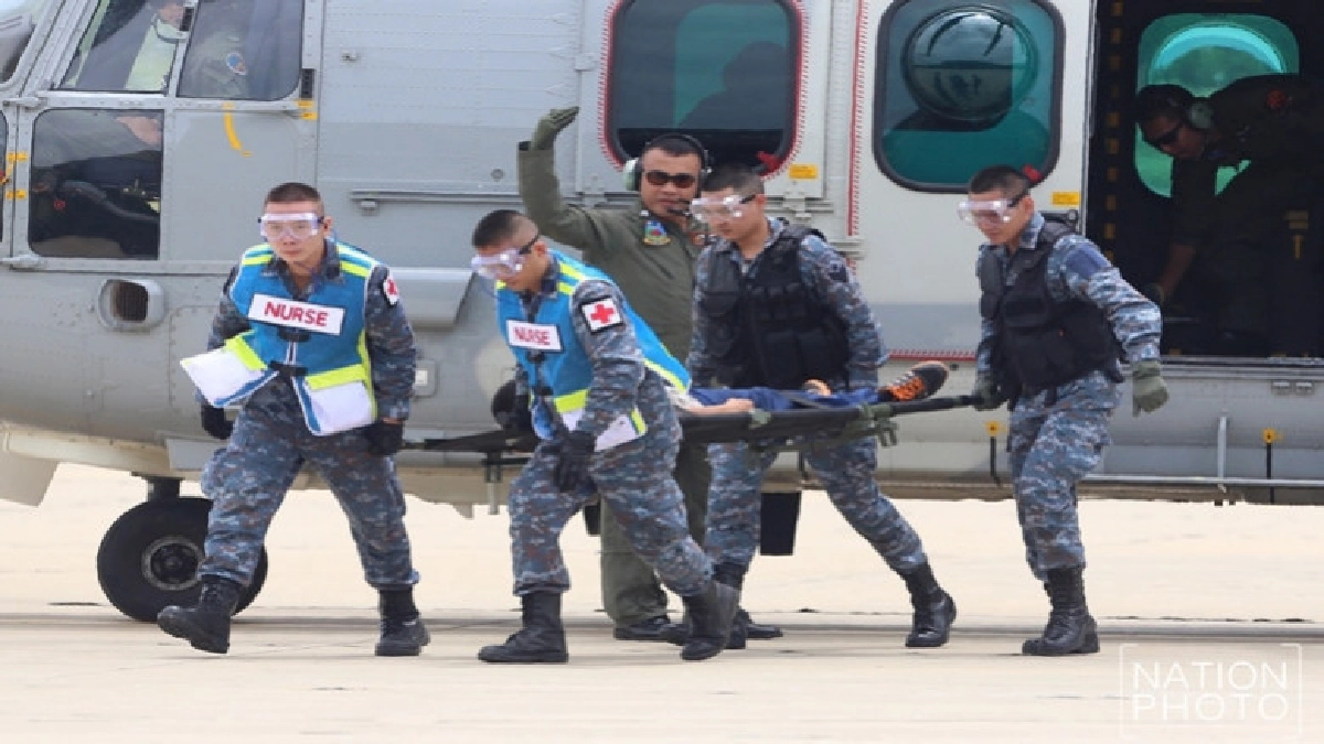 ทอ.ซ้อมบรรเทาภัยพิบัติ (ภาพชุด) ทอ.ซ้อมบรรเทาภัยพิบัติ (ภาพชุด)