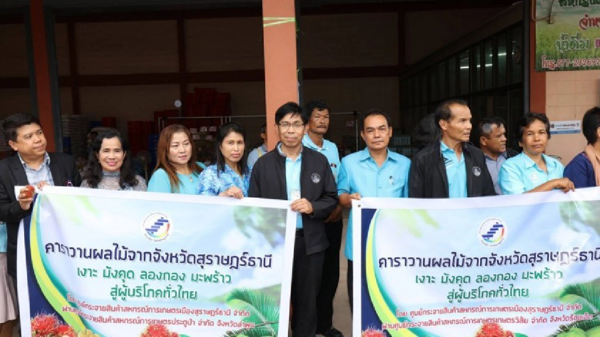 ปล่อยคาราวานเงาะนาสารสู่ผู้บริโภคภาคเหนือและอีสาน