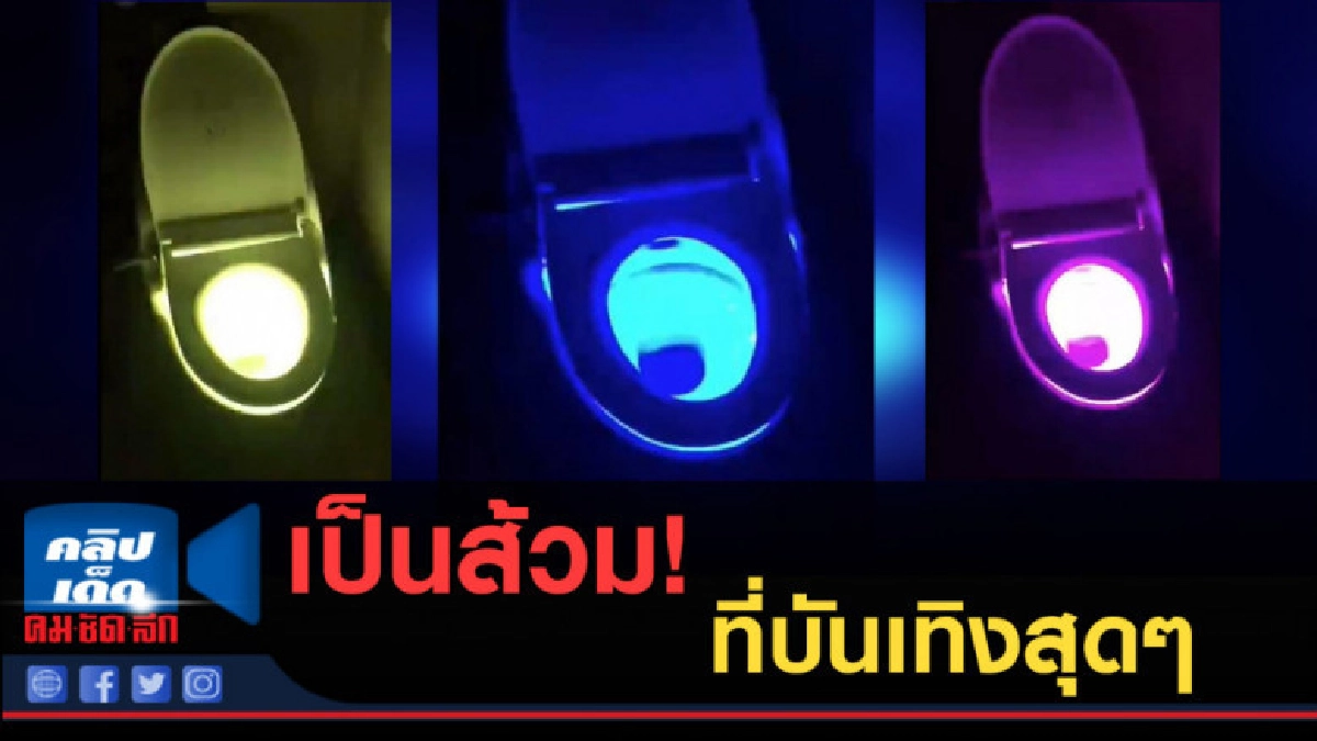 (คลิปข่าว) เป็นส้วมที่บันเทิงสุดๆ (คลิปข่าว) เป็นส้วมที่บันเทิงสุดๆ