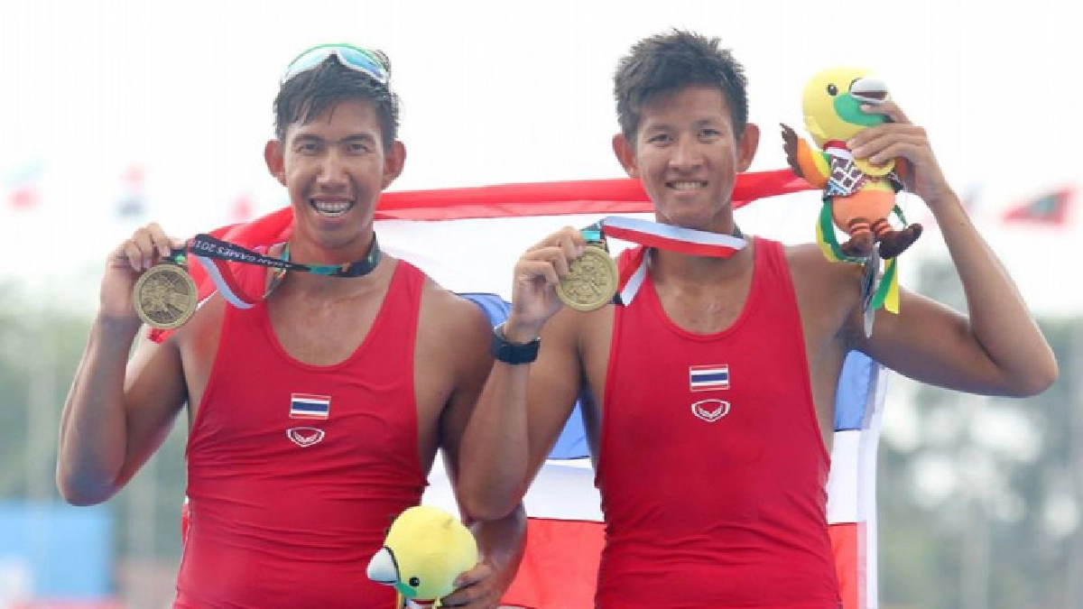 เรือพายหนุ่มได้ทองแดง เรือพายหนุ่มได้ทองแดง