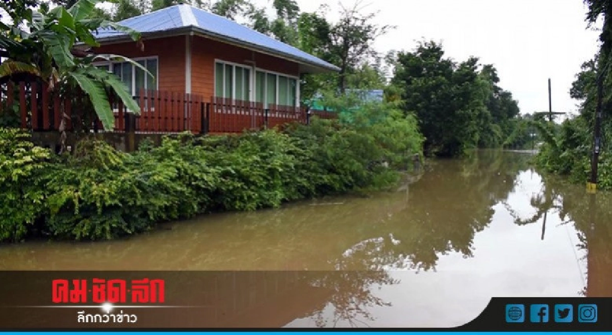 ฝนกระหน่ำ บ้านท่าศาลา-บ้านวังจั่น สระแก้ว ถูกตัดขาด ฝนกระหน่ำ บ้านท่าศาลา-บ้านวังจั่น สระแก้ว ถูกตัดขาด