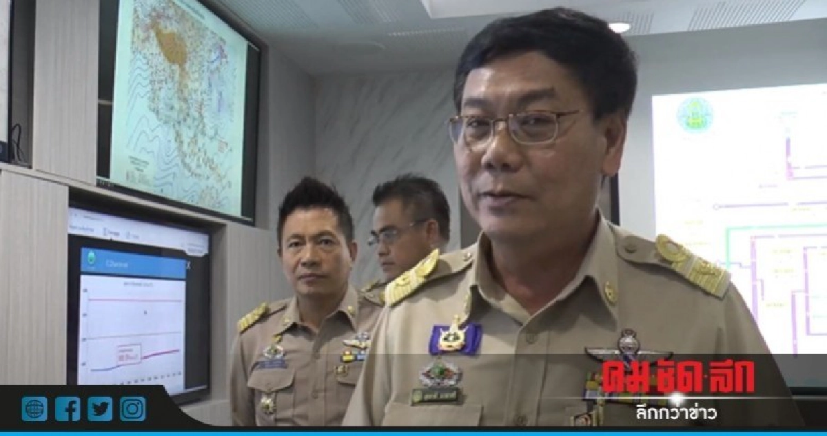 สชป. 12 ยันลุ่มเจ้าพระยายังไม่มีผลกระทบน้ำท่วม