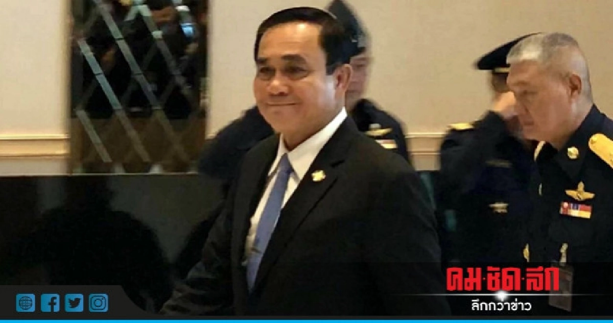 "นายกฯ" ส่งยิ้ม "นักข่าว" ก่อนบิน "เนปาล"