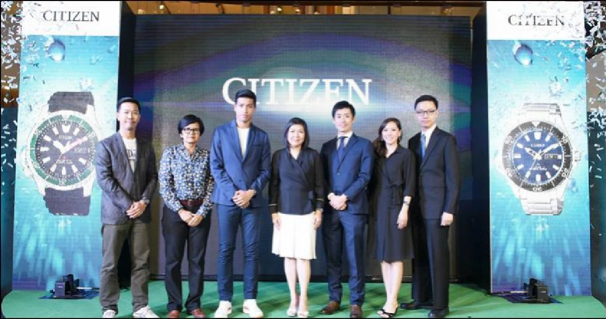 "CITIZEN" เปิดตัวพรีเซ็นเตอร์ "CITIZEN" เปิดตัวพรีเซ็นเตอร์