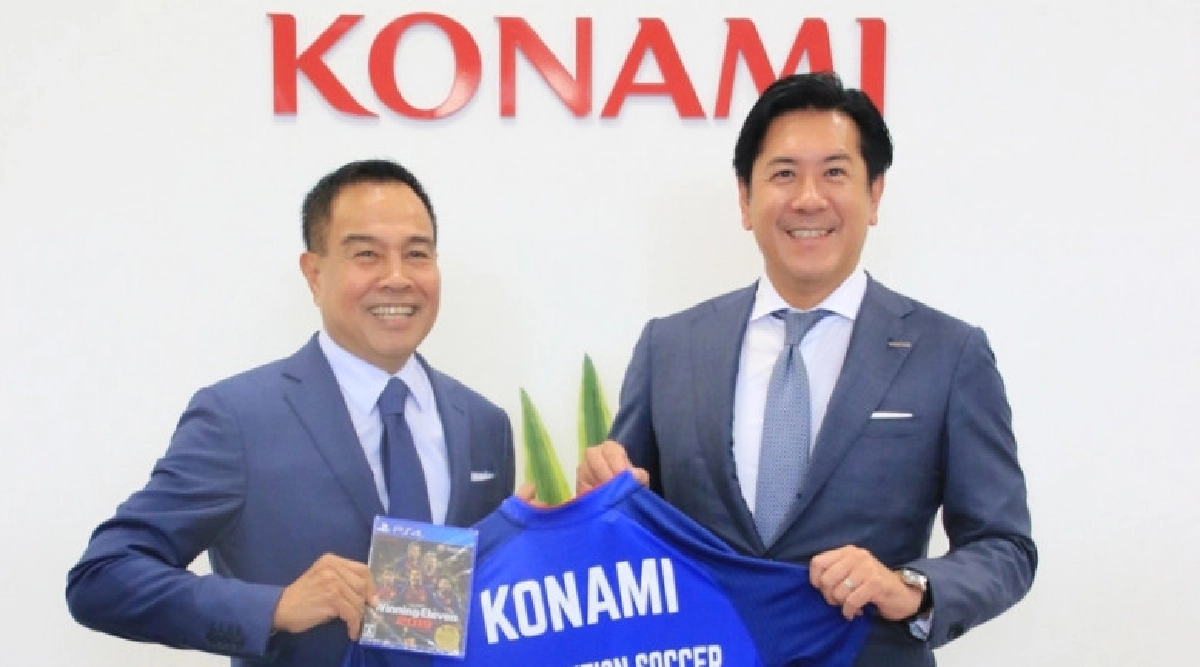  ฟุตบอลไทย จับมือ "โคนามิ" สู่โลกแห่งเกม