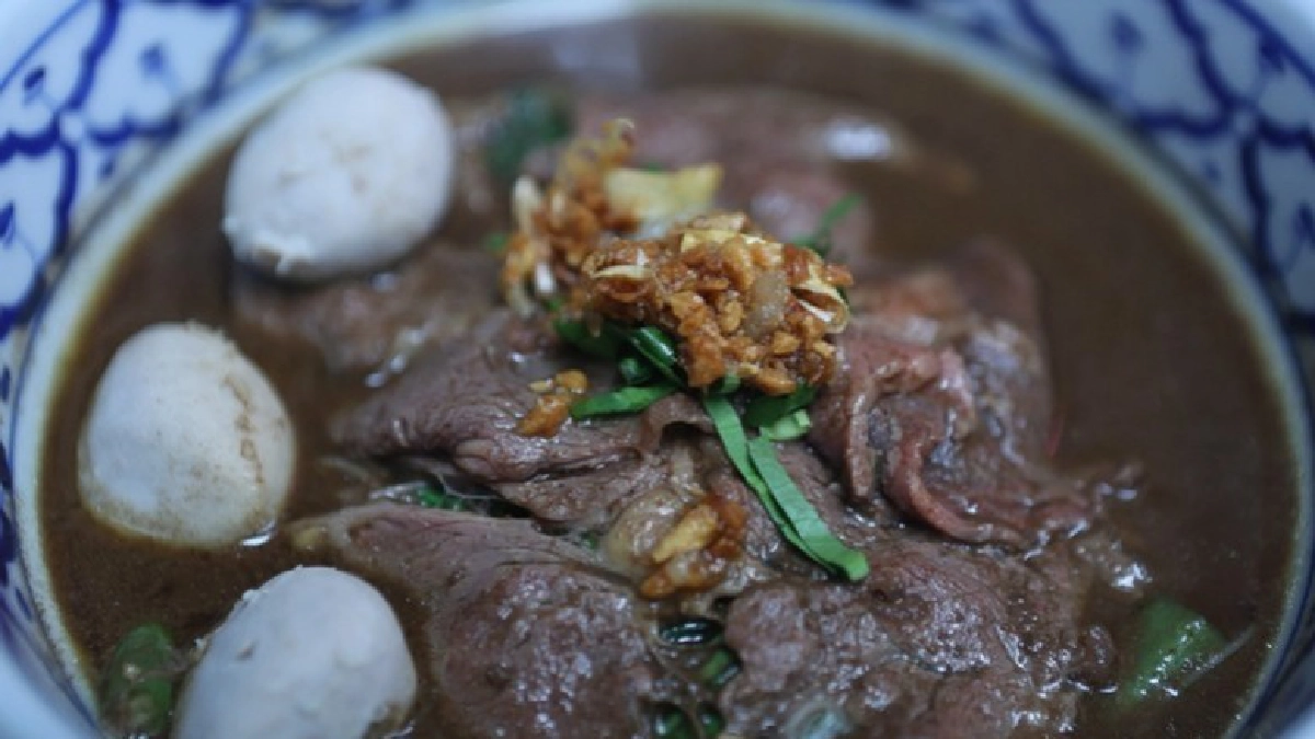 เด็ดสะระตี่ ก๋วยเตี๋ยวเรือเนื้อริบอายออสเตรเลีย
